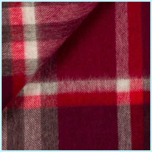 CASHMERE & LAMBSWOOL Scarf GUARANTEED SCOTTISH IMPORT FINEST QUALITY NWT - Picture 2 of 7
